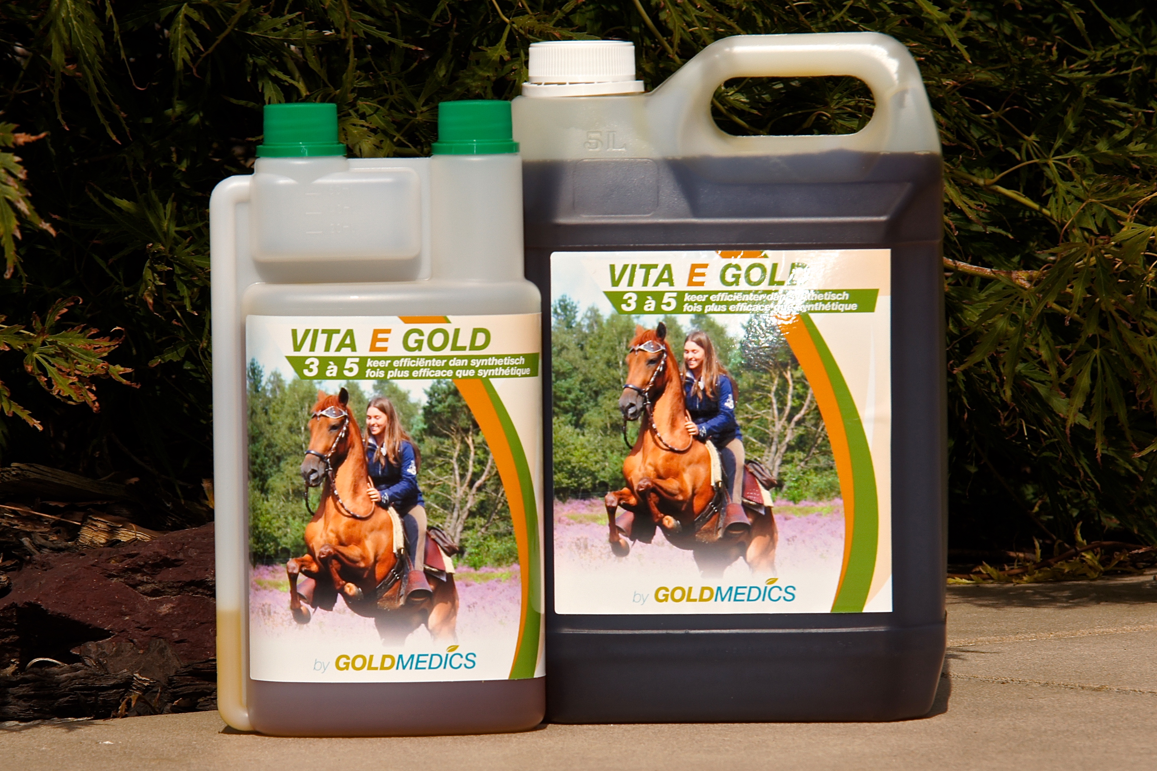 automaat toernooi Gewoon Natuurlijk Vitamine E voor paard: VITA E ; 400 gram tocoferolen/liter